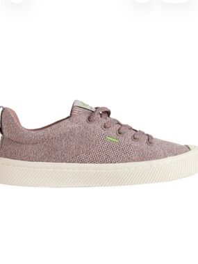 Cariuma low stone blush knit sneaker